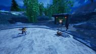The Bounty Board will be at the far end of the Dueling Circle (Image via Epic Games/Fortnite)